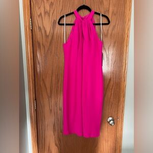 Julia Jordan Elegant Pink Halter Dress